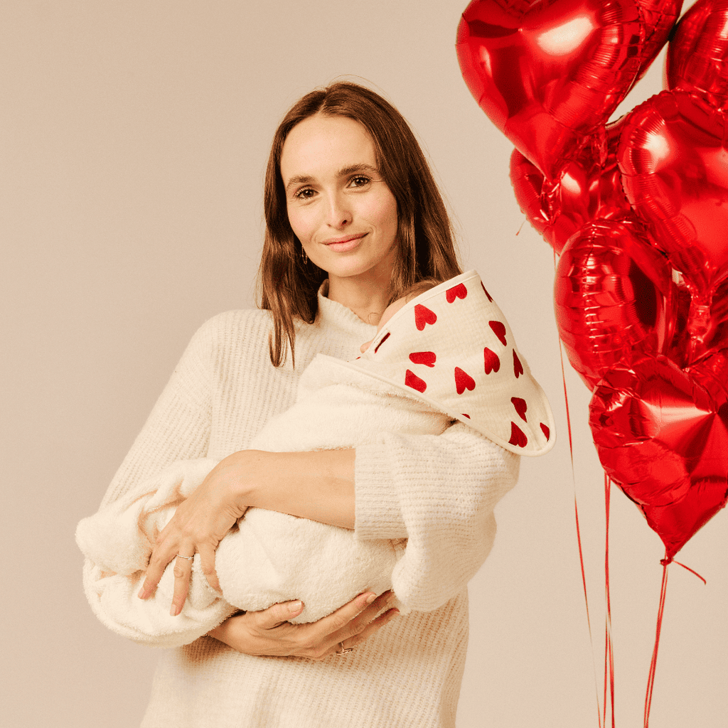 Cape de bain - Coeur